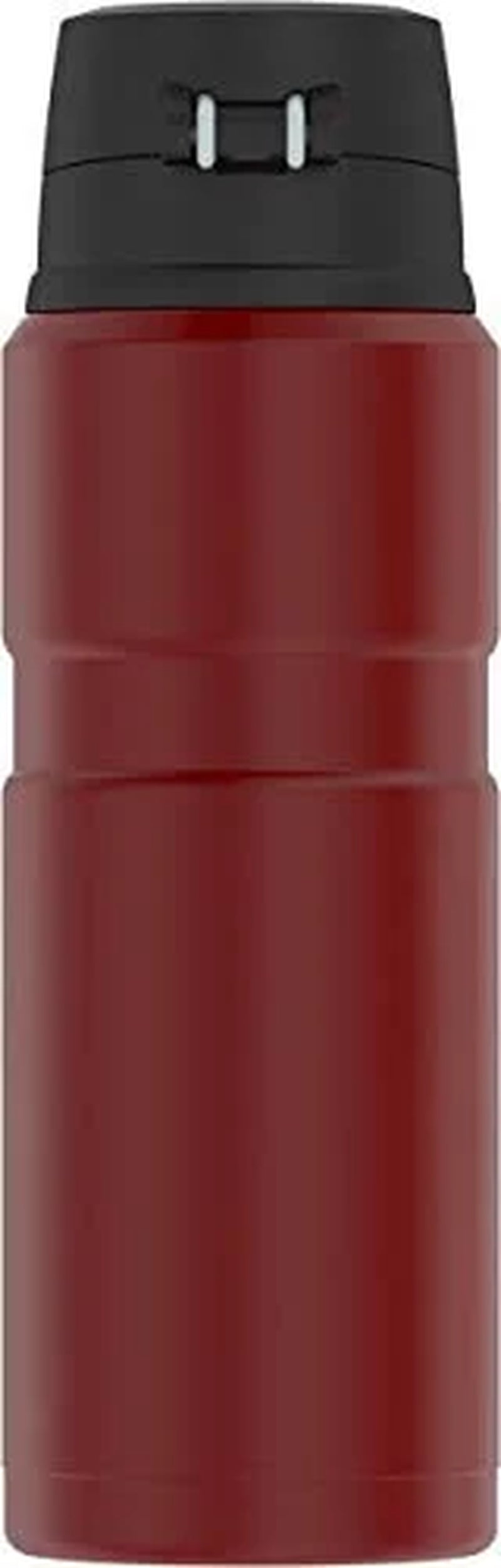 Stainless King Vacuum Insulated Stainless Steel Drink Bottle, 24Oz, Matte Rustic Red